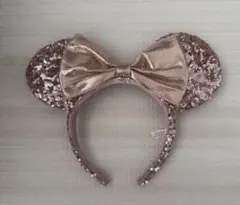 ミニー耳カチューシャ ローズゴールド