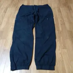 ブラック カーゴパンツ 裾リブ XLサイズ ポール・スミス