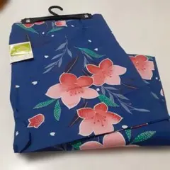 新品タグ付き　浴衣　青　身丈165cm　裄67cm