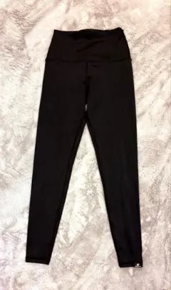 JAZZERCISE リブデザイン レギンス ブラックXSサイズ