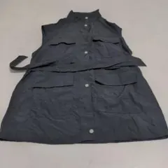 ブラックノースリーブベスト