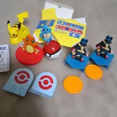 マック　ハッピーセット　ポケモン　第１弾　５つセット