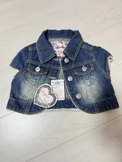 新品未使用品　デニムジャケット　キッズ　ジージャン　デニム