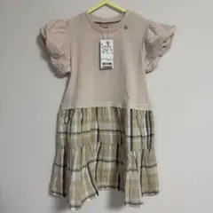 新品未使用 プティマイン ワンピース 110 ②