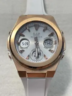 カシオG-MS G-shock baby-g MSG-W100G洗浄済美品 - メルカリ