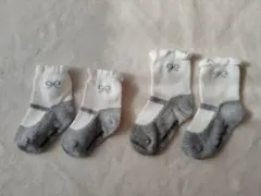 COMME CA FOSSETTE ベビー靴下 お揃い 2足セット
