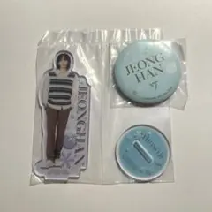 SEVENTEEN 一番くじ　ジョンハン　アクスタ　缶バッジ