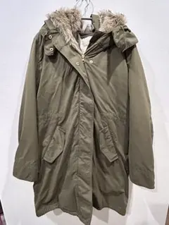 値下げBACK NUMBER フード付きモッズコート Lサイズ