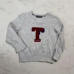 TOMMY HILFIGER グレー トレーナー 104