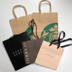 ショップ袋 5枚セット