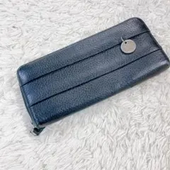 《 NINA RICCI ニナリッチ 》 ファスナー 長財布 ブラックのサムネイル