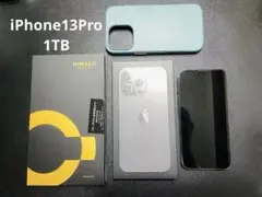 【美品】Apple iPhone 13 Pro 1TB グラファイト 本体