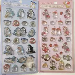 モフサンド ボンボンドロップシール ボンドロ サメにゃん フルーツ