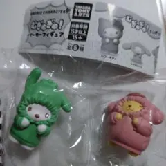 サンリオキャラクターズむぎゅむぎゅ！パーカーフィギュア　プリンポチャッコ