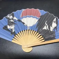 BORUTO 扇子 2本セット うちはサラダ うちはサスケ うずまきボルト