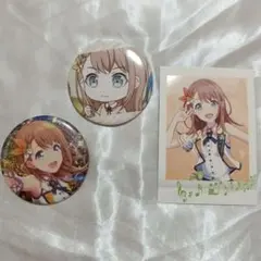 プロセカ モアジャン 花里みのり缶バッジ カード 3個セット