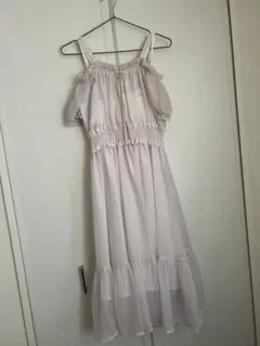 Ank Rouge アンクルージュ シアーチェックティアードロングOP
