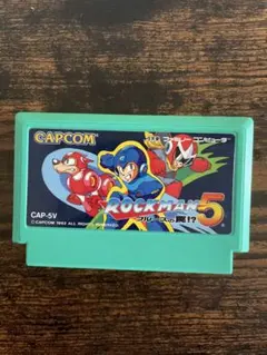 【希少・動作品】ファミコン ロックマン 後期版 ソフトのみ