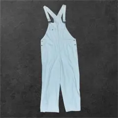 オーバーオール ホワイト L