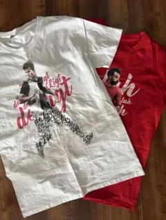 サッカー選手 グラフィックTシャツ 2枚セット　Sサイズ