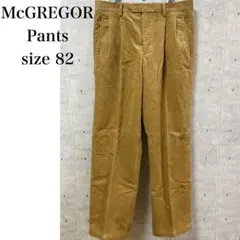 McGREGOR コーデュロイ スラックス パンツ ブラウン サイズ82のサムネイル