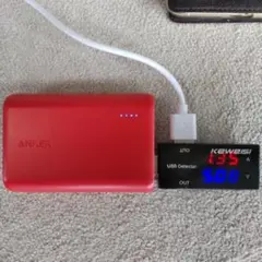 Anker PowerCore 10000 赤　美品