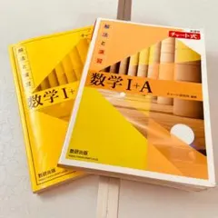 新課程 チャート式 解法と演習 数学ⅠA 本体＋解答編セット