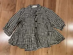 グローバルワーク　ギンガムチェックワンピース　90