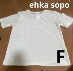 ehka sopo ベロア半袖カットソー キナリ フリーのサムネイル