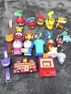 おもちゃ　まとめうり　ポケモン　ドラえもん　おさるのジョージ　ハッピーセットなど