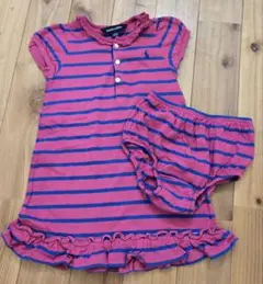 Ralph Lauren 24M ワンピースとショートパンツセット