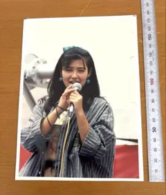 【当時物】石川秀美 生写真 大判サイズ 昭和アイドル 82年組　レトロのサムネイル