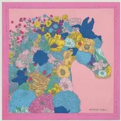 【新品タグ付】エルメス ガヴロッシュ カレ 45 ローブレジェール ピンク