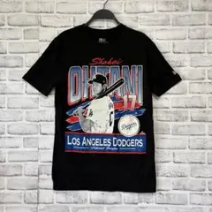 レア ニューエラ 大谷翔平 Tシャツ ドジャース 黒 Sサイズ MLB公式のサムネイル