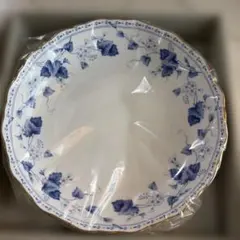 NARUMI ボーンチャイナ 鉢 花柄 金縁のサムネイル