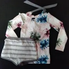 FRANCES 花柄 ベビー水着 セット　ベビー・キッズ100〜