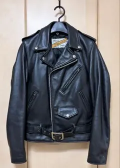 Schott Perfecto ブラックレザー38サイズ - メルカリ