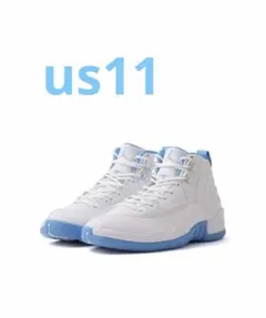 AIRJORDAN 12 RETRO WHITE/UNIVERSITY BLUE