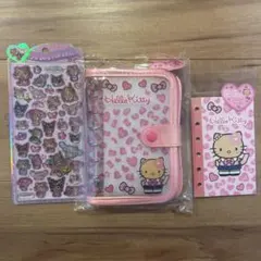 日焼けキティシール帳、うるちゅるシールセット