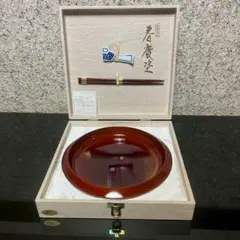 飛騨春慶塗 盆 箸 箸置き セット 木箱入り - メルカリ