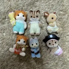 シルバニアファミリー 人形6体セット