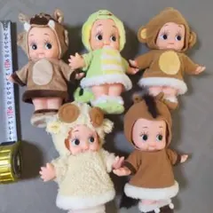 キューピー ケアベアコラボ 人形 　5個セット　未使用　ケアベアキューピー