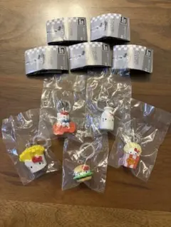 ハローキティ　アメリカンデザイン めじるしアクセサリー　コンプリートセット