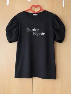 LANVIN en Bleu パフスリーブ ロゴTシャツ