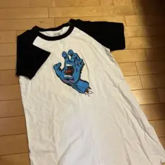 SANTA CRUZ スクリーミングハンド ラグランTシャツ ワンピ　Lサイズのサムネイル