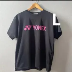 ヨネックス　バドミントン 半袖Tシャツ　L 黒