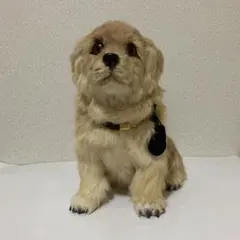 ゴールデンレトリバー 犬の置物 中型 ベージュのサムネイル