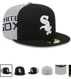 NEWERA White Sox サイドスワイプ 59FIFTY キャップ