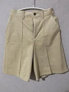 earth コーデュロイハーフパンツ