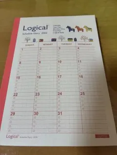 ナカバヤシ手帳 2026 ロジカルダイアリー 月間ノートタイプB6Logicalのサムネイル